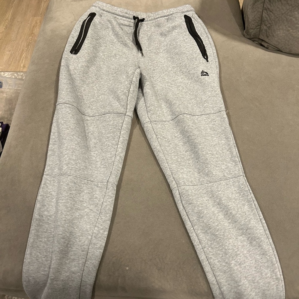Rbx joggers. Decent shape. Zippered pockets.